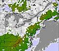 Appalachians and Great Lakes cloud forecast for this period