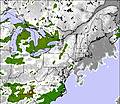 Appalachians and Great Lakes cloud forecast for this period
