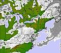 Appalachians and Great Lakes cloud forecast for this period