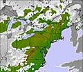 Appalachians and Great Lakes cloud forecast for this period