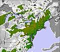 Appalachians and Great Lakes cloud forecast for this period