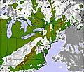 Appalachians and Great Lakes cloud forecast for this period