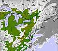 Appalachians and Great Lakes cloud forecast for this period