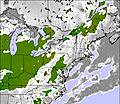 Appalachians and Great Lakes cloud forecast for this period