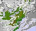 Appalachians and Great Lakes cloud forecast for this period