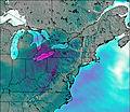 Appalachians and Great Lakes wind forecast for this period