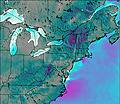 Appalachians and Great Lakes wind forecast for this period