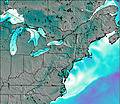 Appalachians and Great Lakes wind forecast for this period