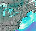 Appalachians and Great Lakes wind forecast for this period