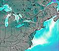 Appalachians and Great Lakes wind forecast for this period