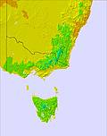 Australia - all SE temperature forecast for this period