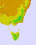 Australia - all SE temperature forecast for this period