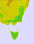 Australia - all SE temperature forecast for this period