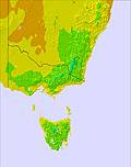 Australia - all SE temperature forecast for this period