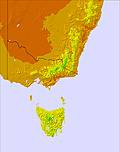 Australia - all SE temperature forecast for this period