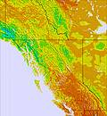 West Canada temperature forecast for this period