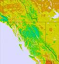 West Canada temperature forecast for this period