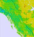 West Canada temperature forecast for this period