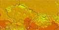 Central Europe temperature forecast for this period