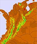 Colombia temperature forecast for this period