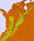 Colombia temperature forecast for this period