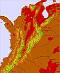 Colombia temperature forecast for this period