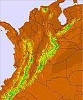 Colombia temperature forecast for this period