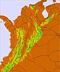 Colombia temperature forecast for this period
