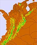 Colombia temperature forecast for this period