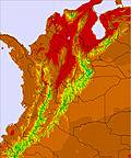 Colombia temperature forecast for this period