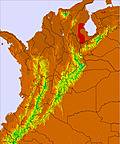 Colombia temperature forecast for this period