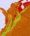 Colombia temperature forecast for this period