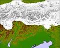 Eastern Alps cloud forecast for this period