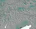Eastern Alps wind forecast for this period
