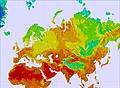 Eurasia temperature forecast for this period