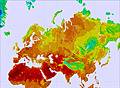 Eurasia temperature forecast for this period