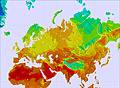 Eurasia temperature forecast for this period