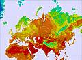 Eurasia temperature forecast for this period