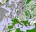 Europe-wide cloud forecast for this period