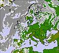 Europe-wide cloud forecast for this period