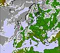Europe-wide cloud forecast for this period