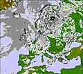 Europe-wide cloud forecast for this period