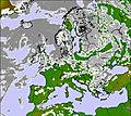 Europe-wide cloud forecast for this period