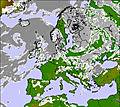 Europe-wide cloud forecast for this period