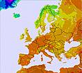 Europe-wide temperature forecast for this period