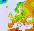 Europe-wide temperature forecast for this period