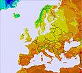 Europe-wide temperature forecast for this period