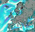 Europe-wide wind forecast for this period