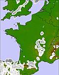 France cloud forecast for this period