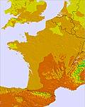 France temperature forecast for this period